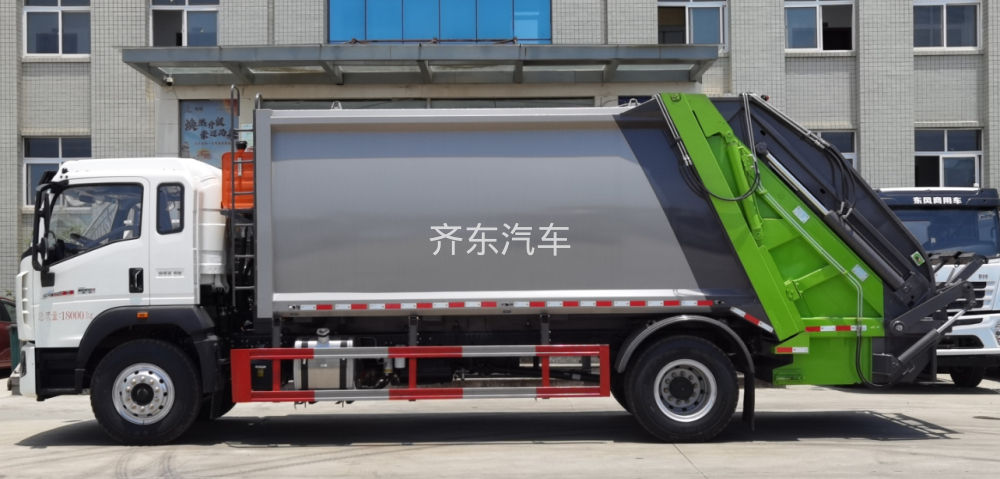 国六东风天锦18方压缩垃圾车
