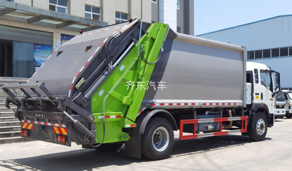 国六东风天锦18方压缩垃圾车