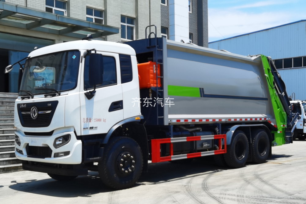 国六东风天锦18方压缩垃圾车