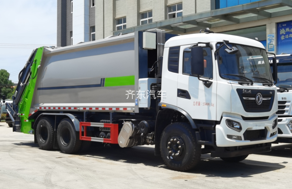 国六东风天锦18方压缩垃圾车