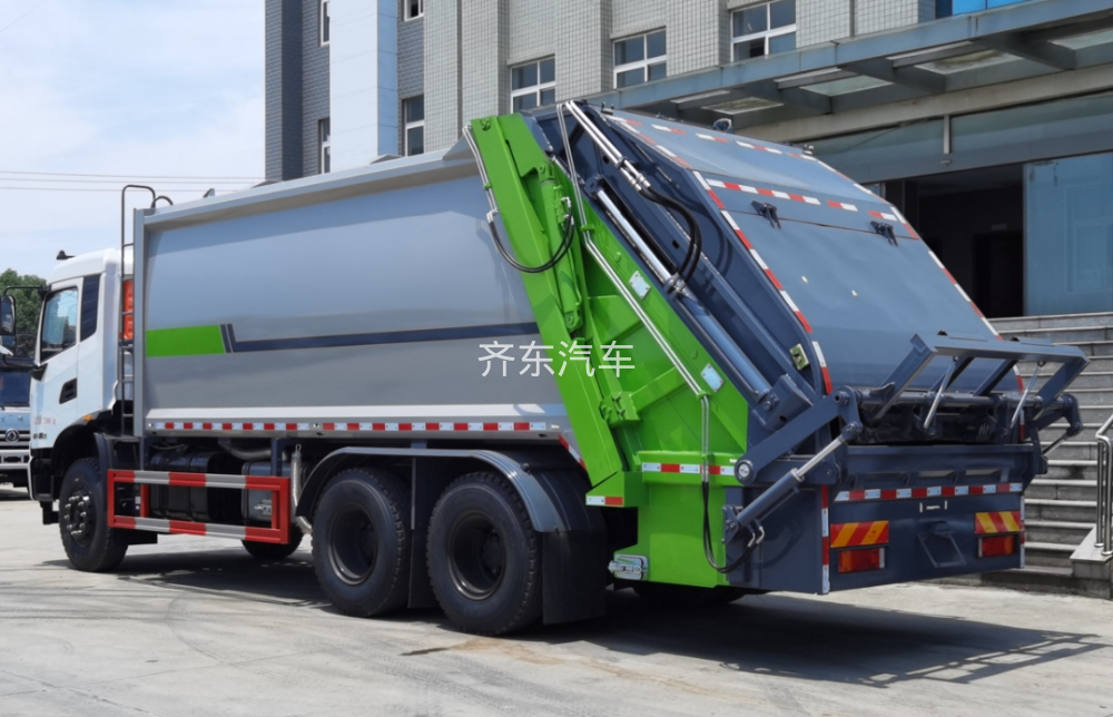 国六东风天锦18方压缩垃圾车