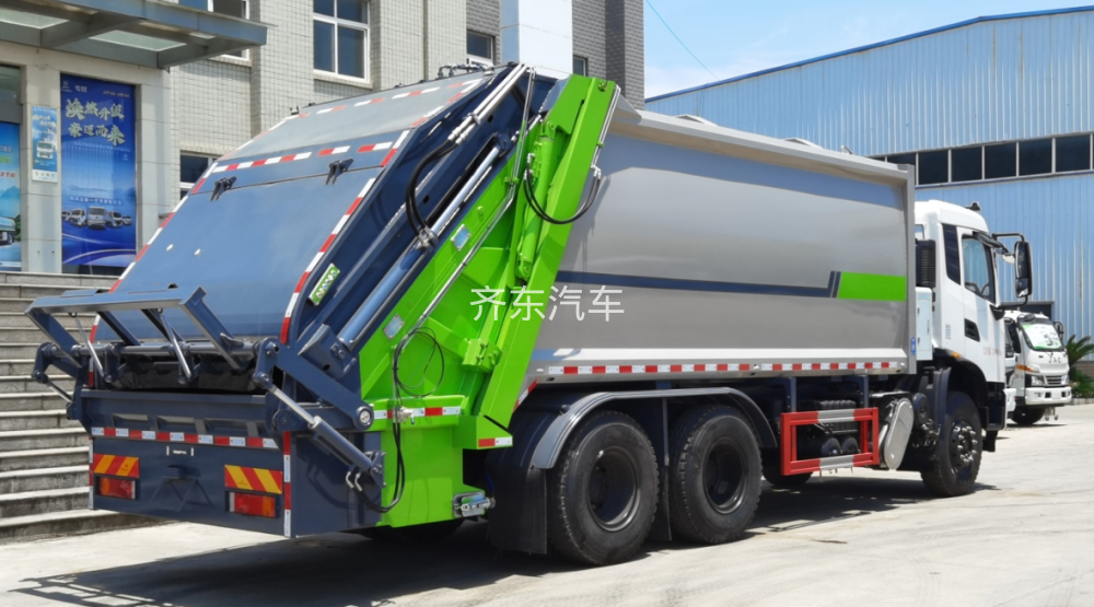 国六东风天锦18方压缩垃圾车