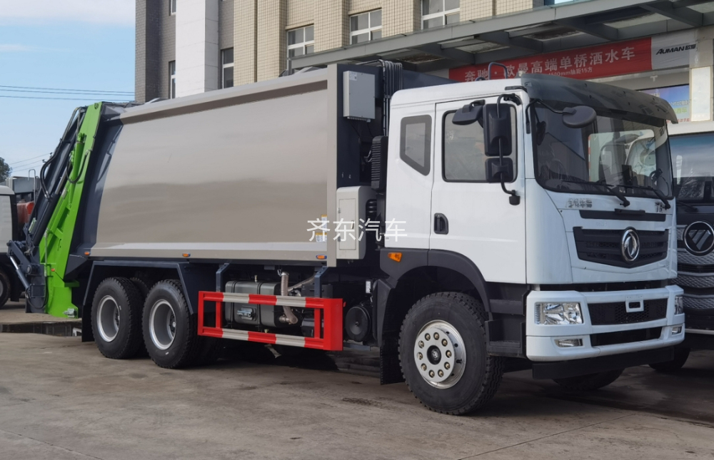 国六东风天锦18方压缩垃圾车