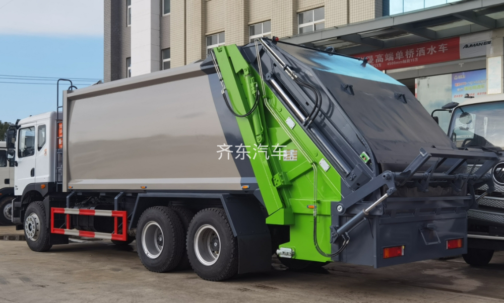 国六东风天锦18方压缩垃圾车