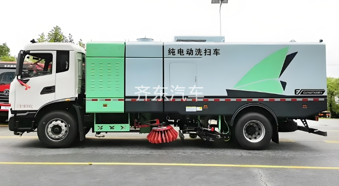 东风途逸纯电动洗扫车