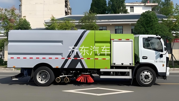 东风途逸纯电动洗扫车