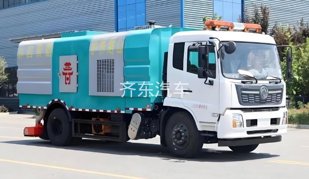 东风天锦18吨纯电动吸尘车
