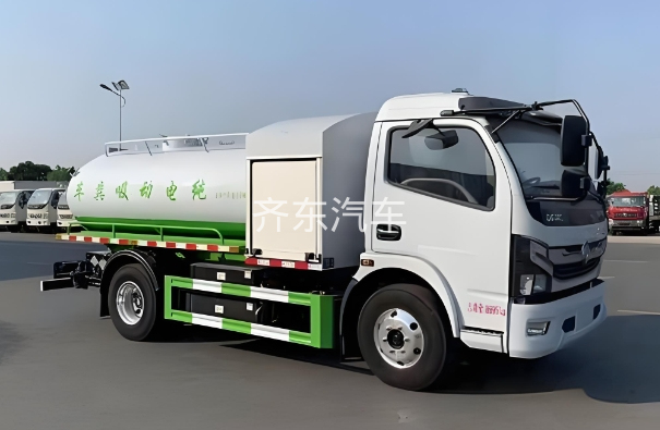 东风6方纯电动动吸粪车