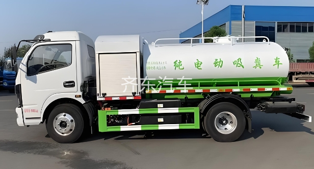 东风6方纯电动动吸粪车