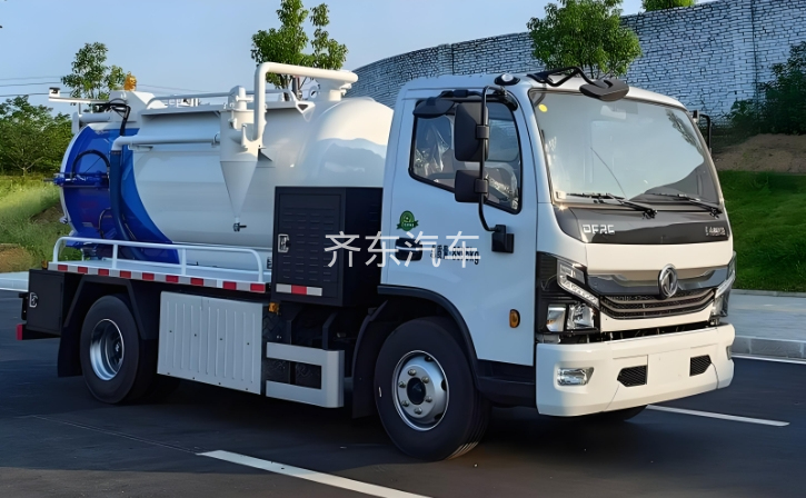 东风5.5方纯电动吸污车