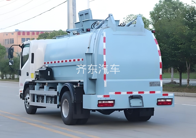 东风4.5方纯电动自装卸垃圾车