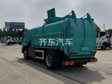 东风4.5方纯电动自装卸垃圾车