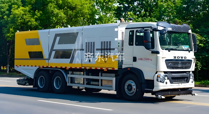 重汽25吨道路污染清除车
