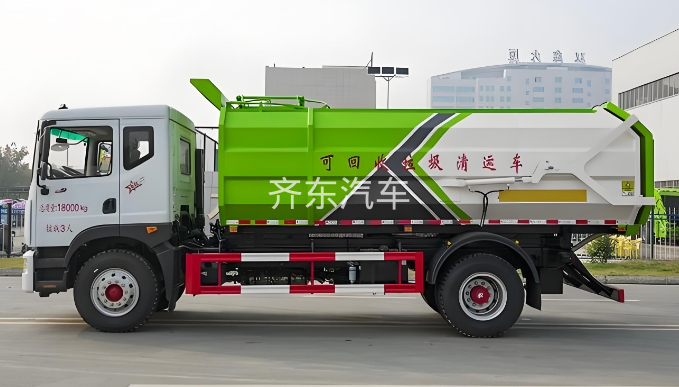长安3方挂桶垃圾车