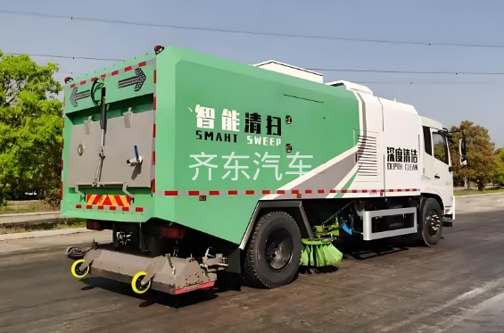 东风途逸纯电动洗扫车