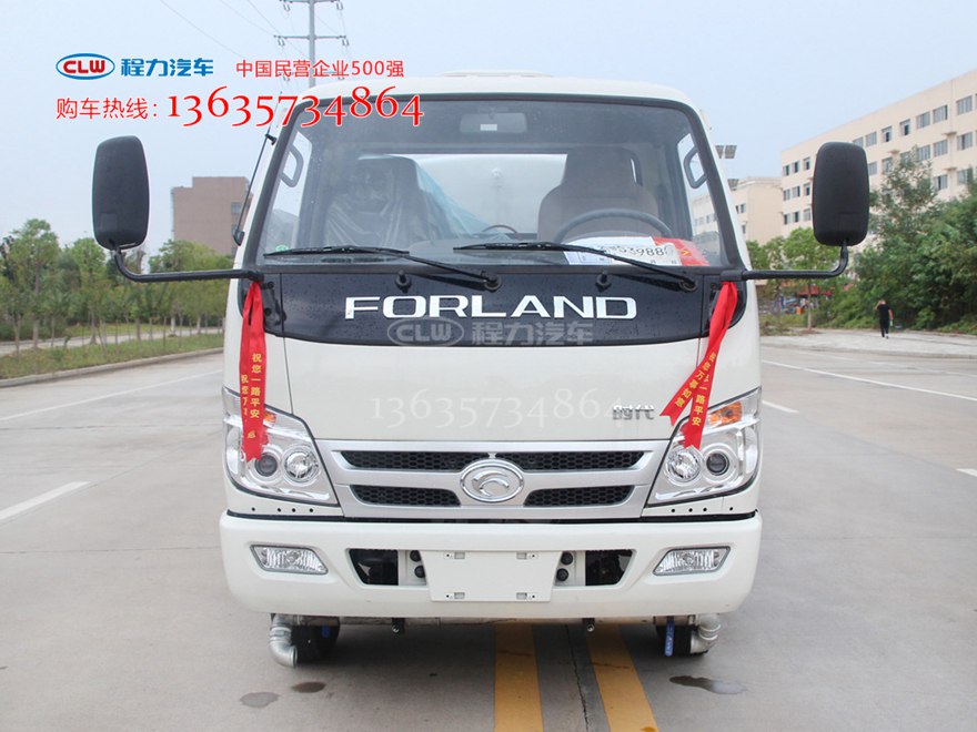 福田小卡5方抑尘车 不上户工地运水车 小型绿化喷洒车