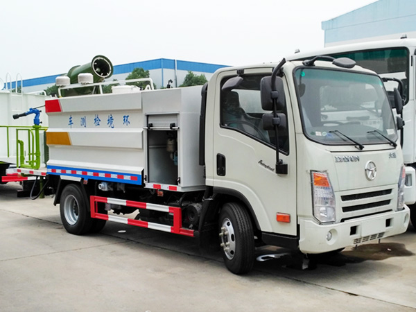 5方多功能降尘车 国五大运环境监测车