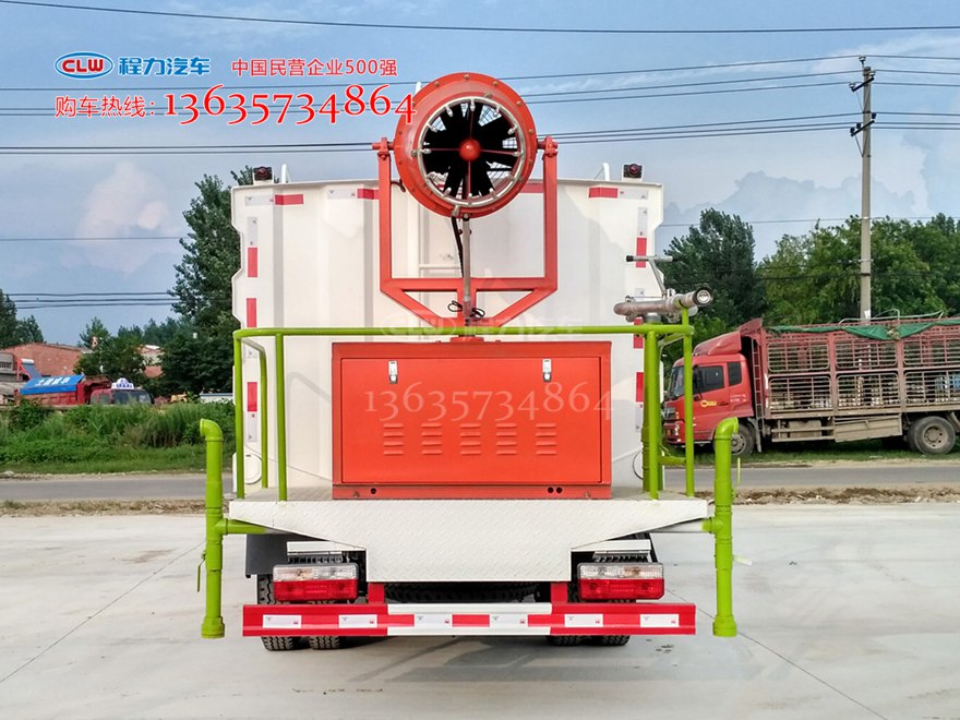 东风多利卡9立方新型多功能抑尘车