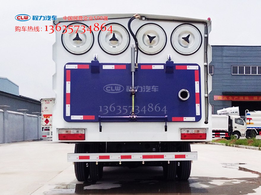 5吨吸尘车 程力威吸尘车 蓝牌吸尘车
