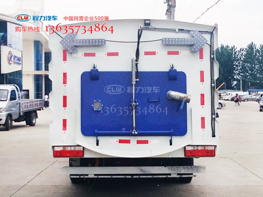 东风12吨洗扫车 多功能洗扫车 多利卡扫路车