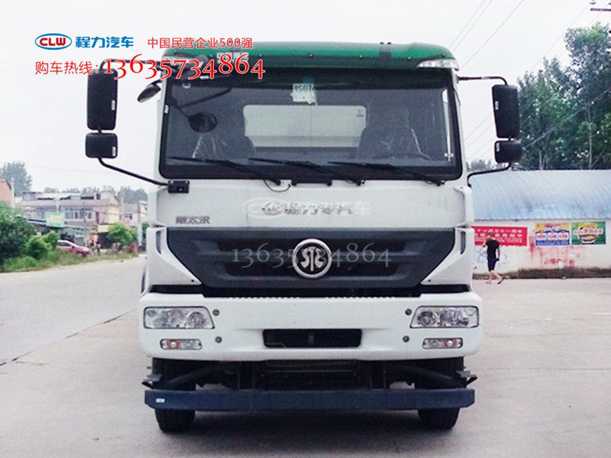 重汽扫路车 程力威牌CLW5160TSLZ5型扫路车