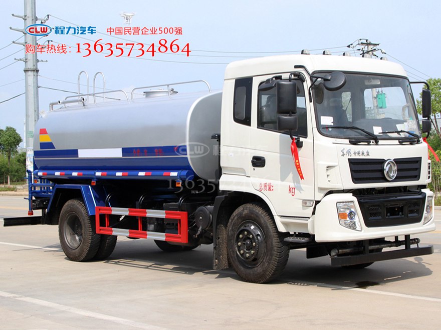10方新款东风专底洒水车 CLW5165GPST5型绿化喷洒车