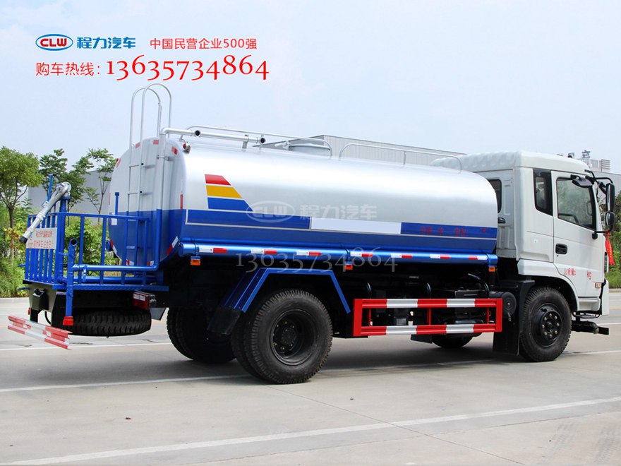 10方新款东风专底洒水车 CLW5165GPST5型绿化喷洒车