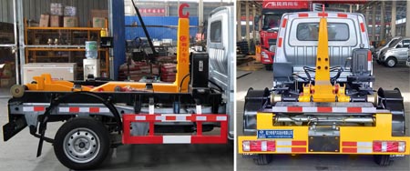 程力威牌CLW5021ZXXS5型车厢可卸式垃圾车