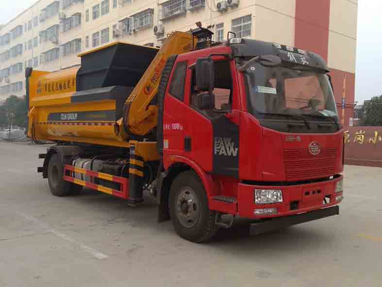 程力威牌CLW5180ZDZC5型吊装式垃圾车