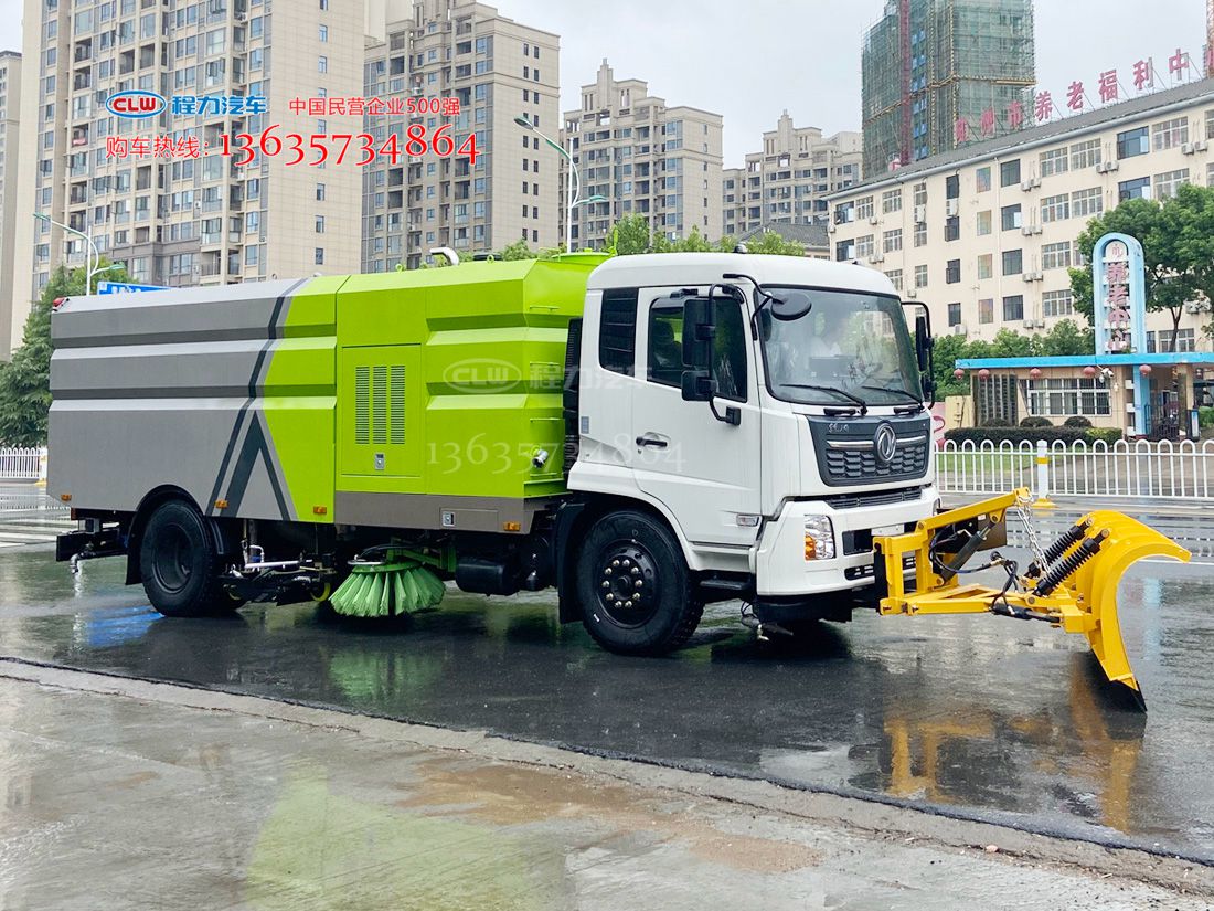 东风天锦洗扫扫路车除雪车