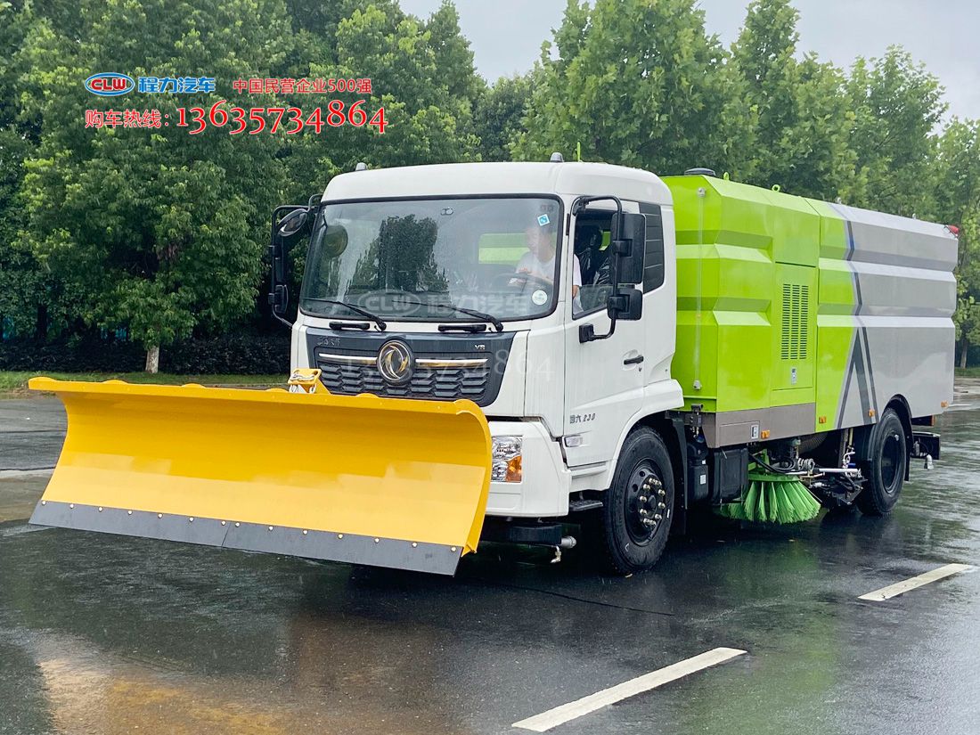 东风天锦洗扫扫路车除雪车