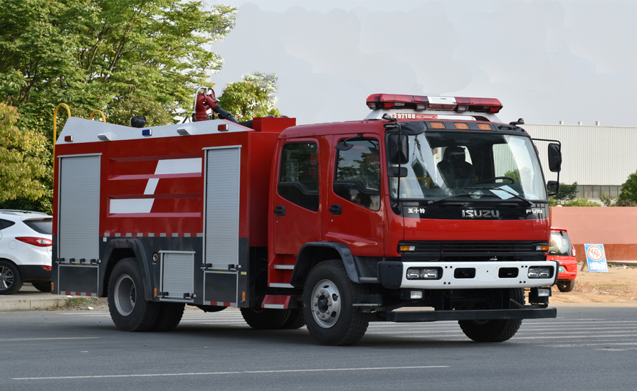 新東日專汽為大家講解泡沫消防車的轉動系統出現問題如何解決？