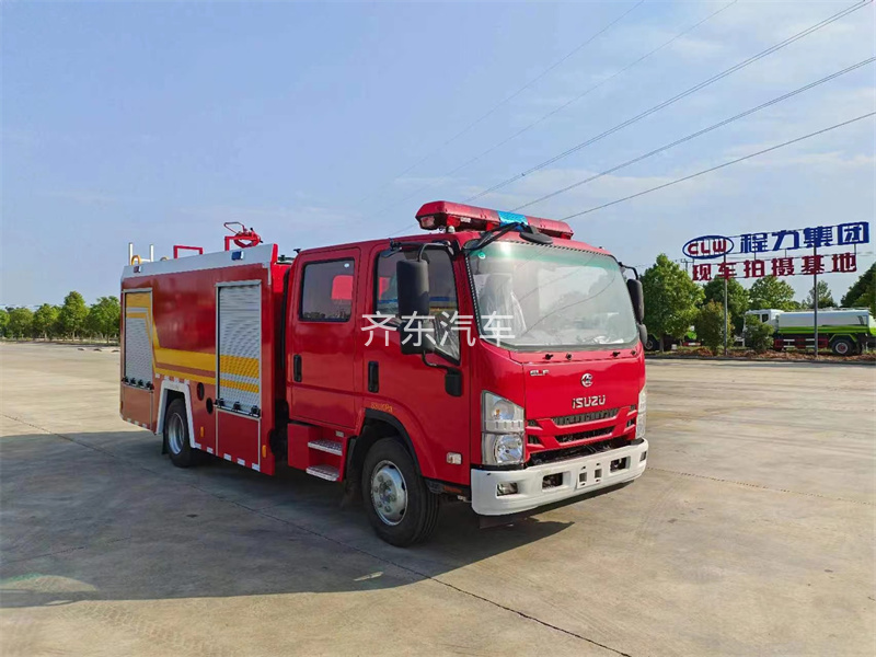 豪沃25吨泡沫消防车