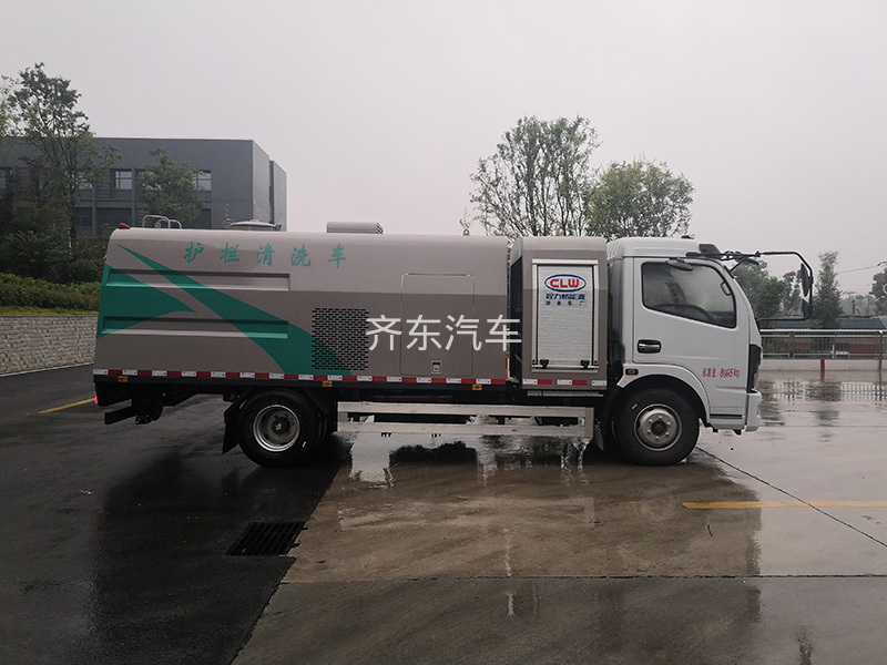 东风纯电动护栏清洗车