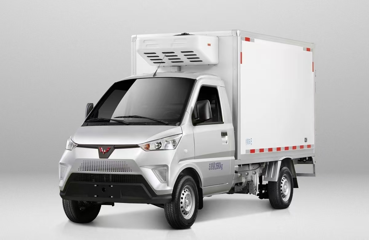五菱纯电动冷藏车