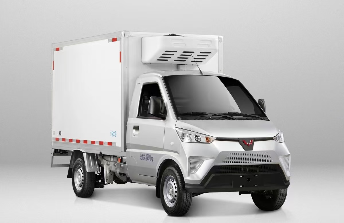 五菱纯电动冷藏车
