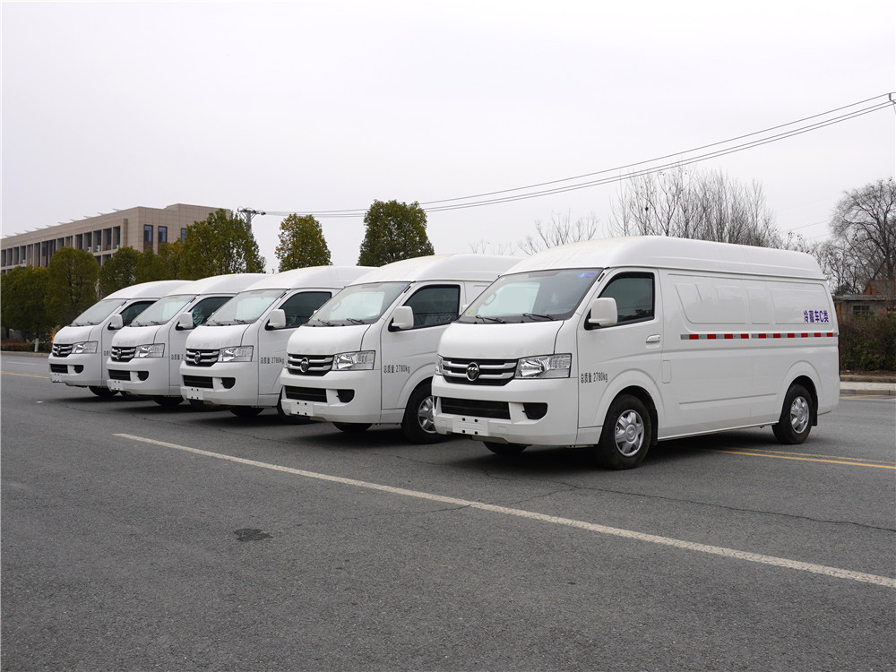 (国六)福田风景G7批量发车(2.9米)冷藏车