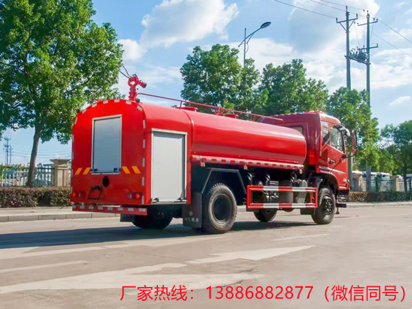 10吨东风四驱消防洒水车