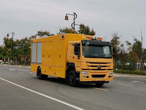 程力威牌CLW5180TPSZ6大流量排水抢险车