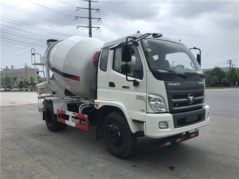 福田5-7方混凝土搅拌车