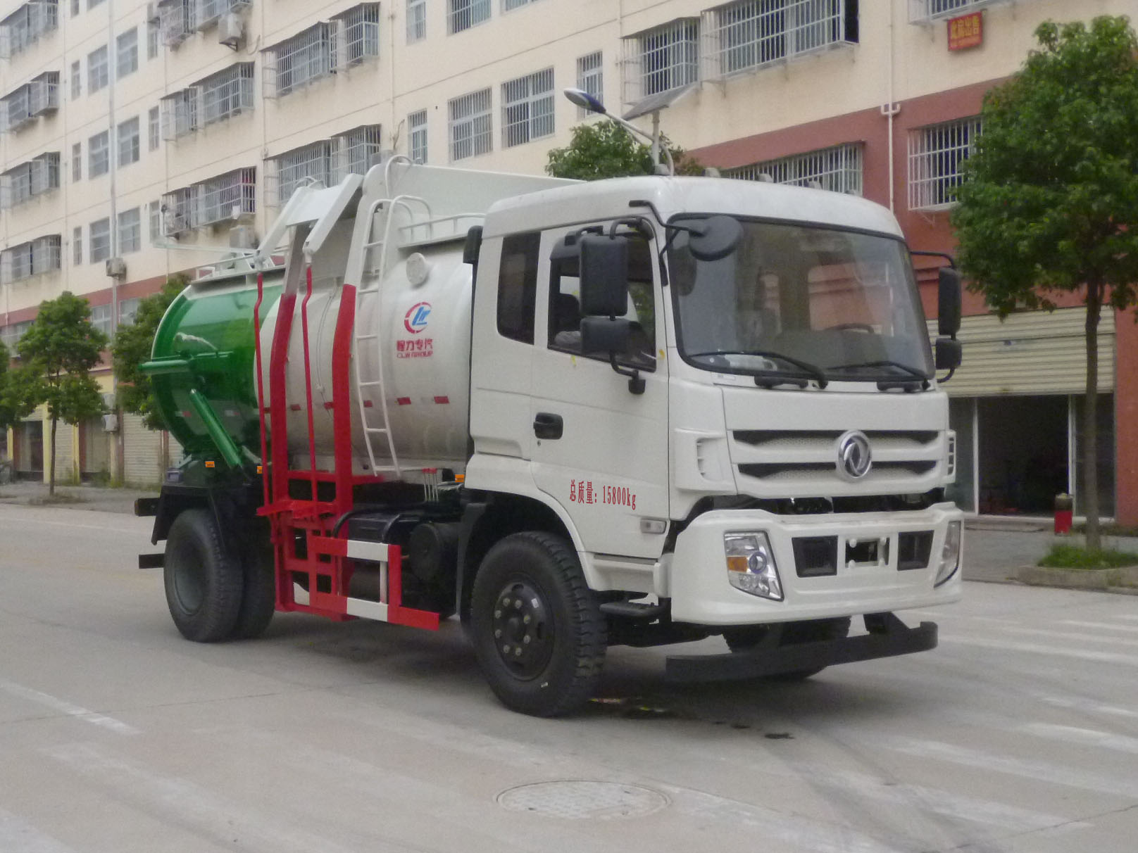 圆罐东风特商10方餐厨垃圾车